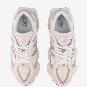 New Balance Women's Pink and Cream Sneakers